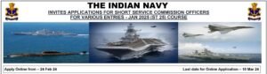 Navy SSC Officer Recruitment 2024