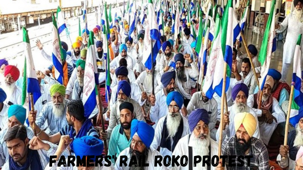 Farmers' Rail Roko protest